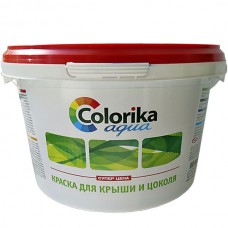 Краска  Colorika Aqua  для крыш и цоколя..